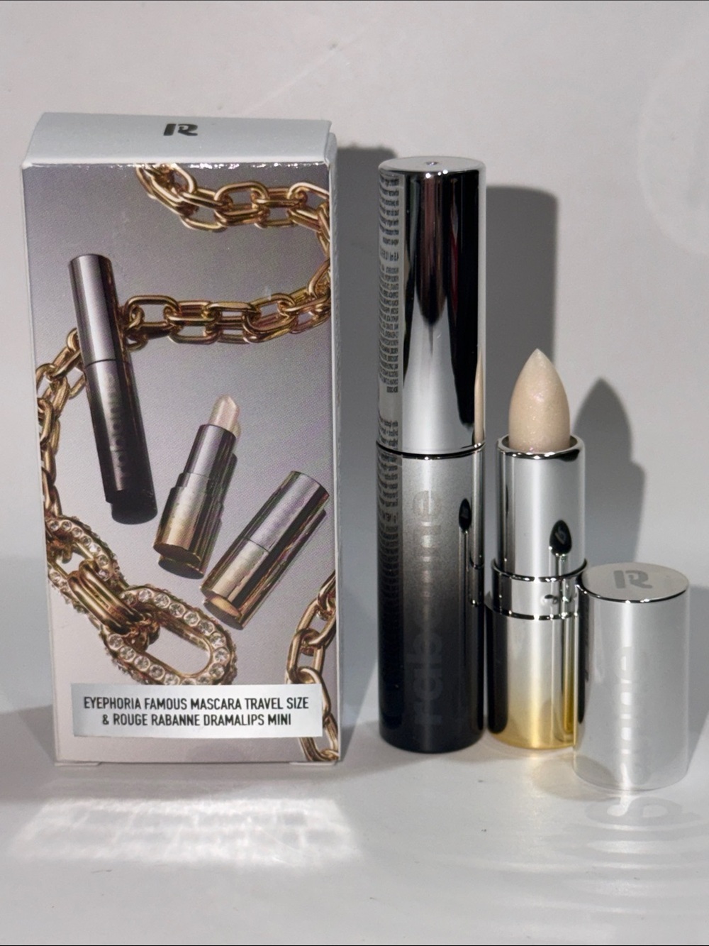 Rabanne EYEPHORIA Famous Mascara in Black+DRAMALIPS in SugarBaby Travel Sz NIB! - Picture 9 of 13